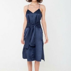 Carver midi silk dress. Size S.